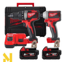 Набір інструментів акумуляторних Milwaukee M18 BLPP2B2-502X