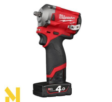 Гайковерт акумуляторний Milwaukee M12 FIWF12-0 (без АКБ та ЗП)