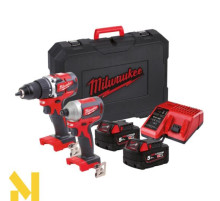 Набір інструментів акумуляторних Milwaukee M18 CBLPP2B-502C
