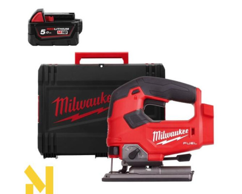 Лобзик акумуляторний Milwaukee M18 FJS-0X + M18 B5 подарунок (без ЗП)