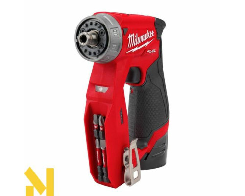 Дриль-шуруповерт акумуляторний Milwaukee M12 FDDX-0 зі змінними насадками