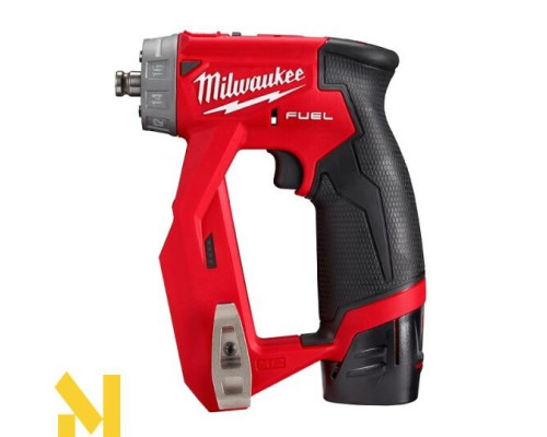 Дриль-шуруповерт акумуляторний Milwaukee M12 FDDXKIT-202X зі змінними насадками