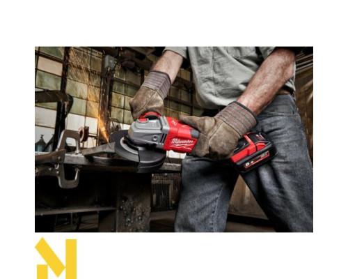Болгарка (кутова шліфмашина) акумуляторна Milwaukee M18 FHSAG125XB-552X