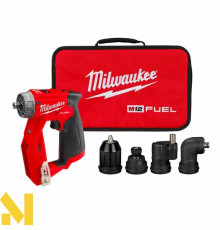Дриль-шуруповерт акумуляторний Milwaukee M12 FDDXKIT-0X зі змінними насадками