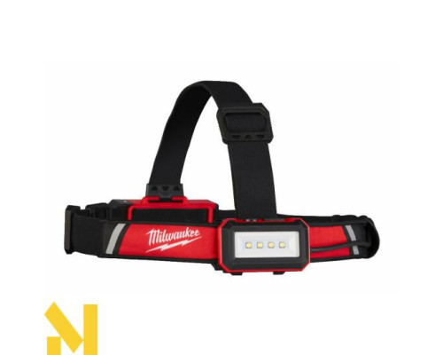 Ліхтар налобний Milwaukee L4 HLRP-201 для носіння на касці