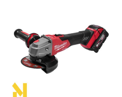 Болгарка (кутова шліфмашина) акумуляторна Milwaukee M18 FSAG125XB-502X FUEL