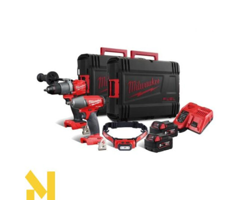 Набір інструментів акумуляторних MILWAUKEE M18 FPP2C2-502XL