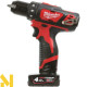 Дриль-шуруповерт акумуляторний Milwaukee M12 BDD-201C