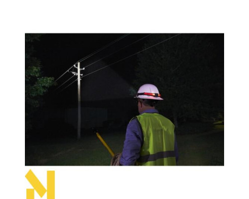 Ліхтар акумуляторний налобний MILWAUKEE L4 HL-VIS-301