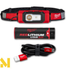 Ліхтар акумуляторний налобний MILWAUKEE L4 HL-VIS-301