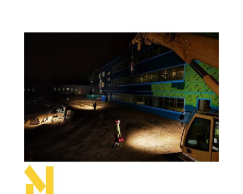 Ліхтар акумуляторний налобний MILWAUKEE L4 HL-VIS-301