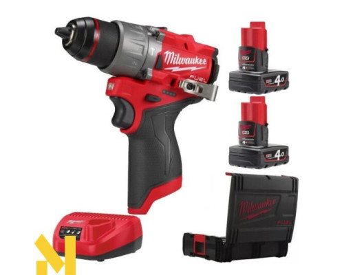 Дриль-шуруповерт акумуляторний Milwaukee M12 FPD2-402X