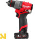 Дриль-шуруповерт акумуляторний MILWAUKEE M12 FDD2-402X