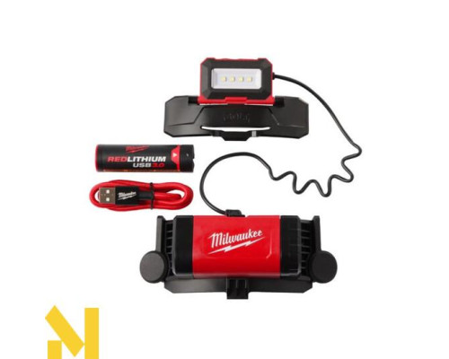 Ліхтар налобний акумуляторний Milwaukee USB L4 BOLT HL-301