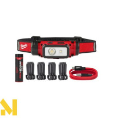 Ліхтар акумуляторний налобний MILWAUKEE L4HL2-301