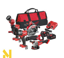 Набір інструментів акумуляторних Milwaukee M18 FPP6E3-502B