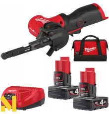Шліфмашина стрічкова акумуляторна MILWAUKEE M12 FBFL10-402B