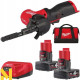 Шліфмашина стрічкова акумуляторна MILWAUKEE M12 FBFL10-402B