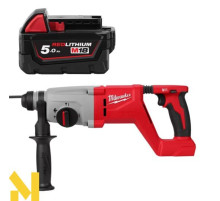 Перфоратор акумуляторний SDS PLUS MILWAUKEE M18 BLHACD26-0 + M18 B5 (без ЗП)