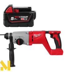Перфоратор акумуляторний SDS PLUS MILWAUKEE M18 BLHACD26-0 + M18 B5 (без ЗП)