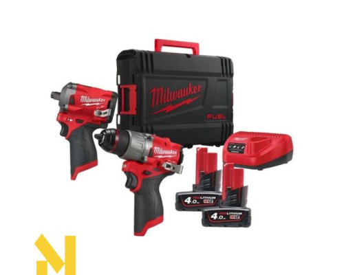 Набір інструментів акумуляторних Milwaukee M12 FPP2H2-402X