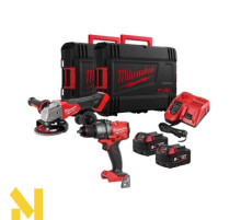 Набір інструментів акумуляторних Milwaukee M18FPP2E3-502X