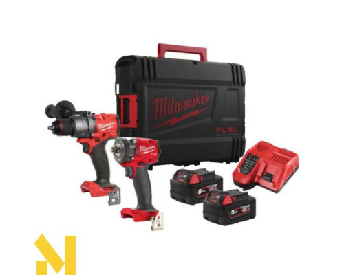 Набір інструментів акумуляторних Milwaukee M18FPP2B3-502X