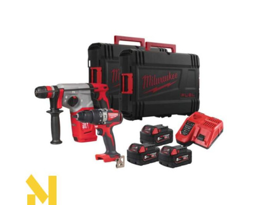 Набір інструментів акумуляторних Milwaukee M18 BLPP2C2-503X