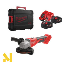 Болгарка (кутова шліфмашина) акумуляторна Milwaukee M18 BLSAG125X-402X