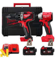 Набір інструментів акумуляторних Milwaukee M18 BLPP2A3-502X