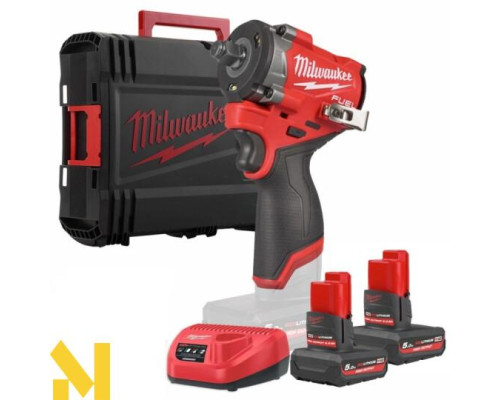 Гайковерт акумуляторний Milwaukee M12 FCIWF12G3-502X