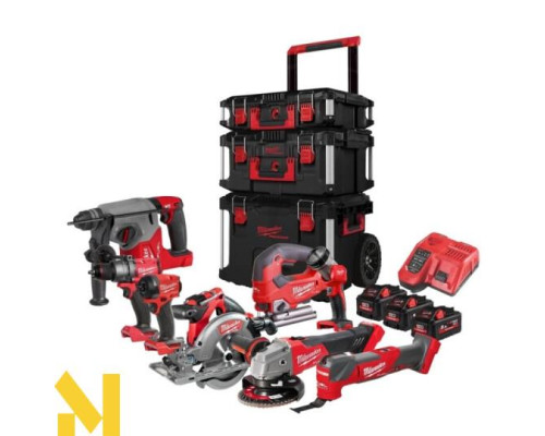 Набір інструментів акумуляторних Milwaukee M18 FPP8C-553P