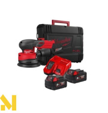 Шліфмашина ексцентрикова акумуляторна Milwaukee M18 FROS125-502X