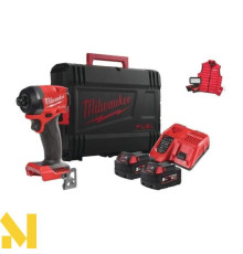 Гвинтокрут акумуляторний 1/4" HEX MILWAUKEE M18 FID3MC-502X +M18 ALIS-0 + жилетка
