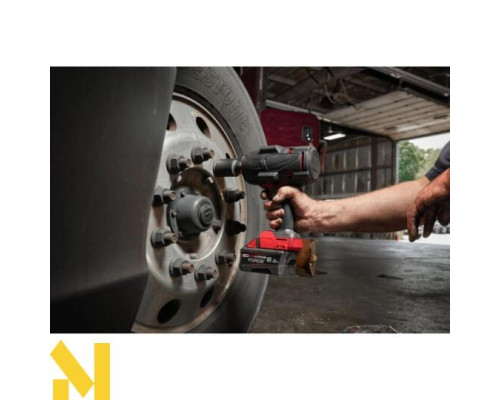 Гайковерт акумуляторний Milwaukee M18 FHIWF2F12MC-502X + прожектор M18 ALIS-0