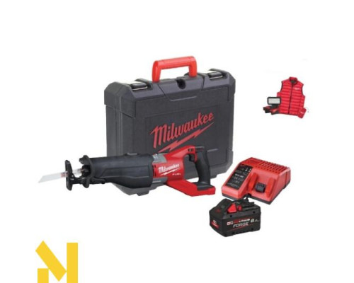 Пила шабельна акумуляторна MILWAUKEE M18 FSX-801C