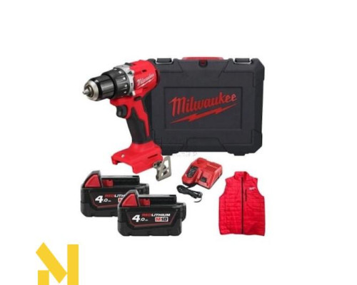 Дриль-шурупокрут акумуляторний Milwaukee М18 BLPDRC-402С