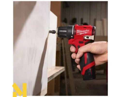 Дриль-шуруповерт акумуляторний MILWAUKEE M12 BLDDRC-201BRF