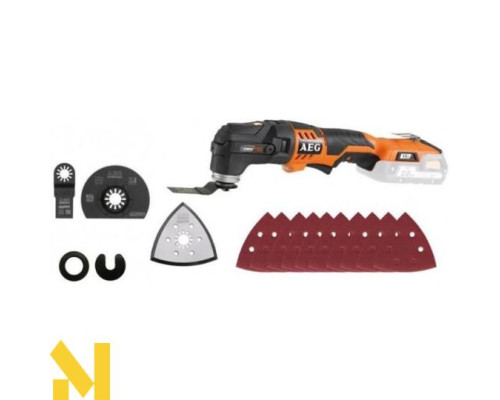 Багатофункціональний інструмент (реноватор) акумуляторний AEG OMNI18C-0KIT1X (без АКБ та ЗП)