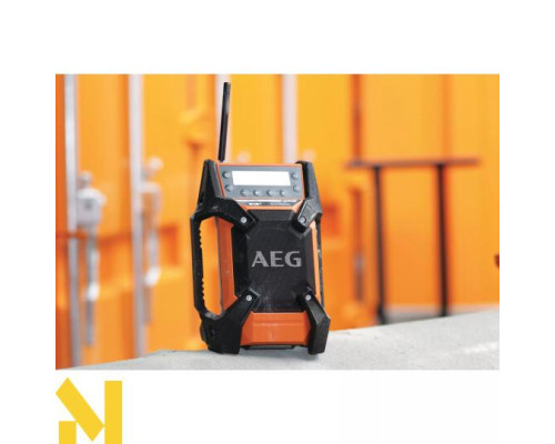 Радіоприймач акумуляторний AEG BR 1218C-0 (без АКБ та ЗП)