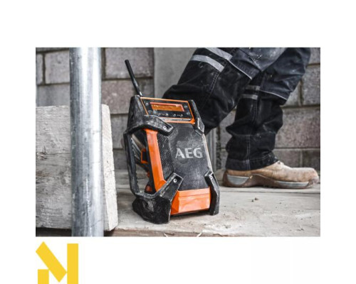 Радіоприймач акумуляторний AEG BR 1218C-0 (без АКБ та ЗП)