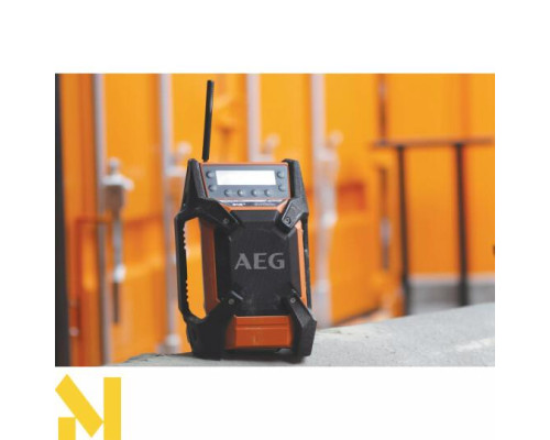 Радіоприймач акумуляторний AEG BR 1218C-0 (без АКБ та ЗП)