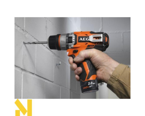 Дриль-шуруповерт акумуляторний AEG BSB12C2LI-X02KIT1X з набором біт