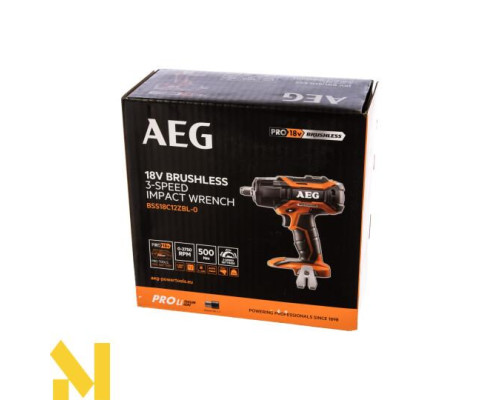 Гайковерт акумуляторний AEG BSS18C12ZBL-0 (без АКБ та ЗП)