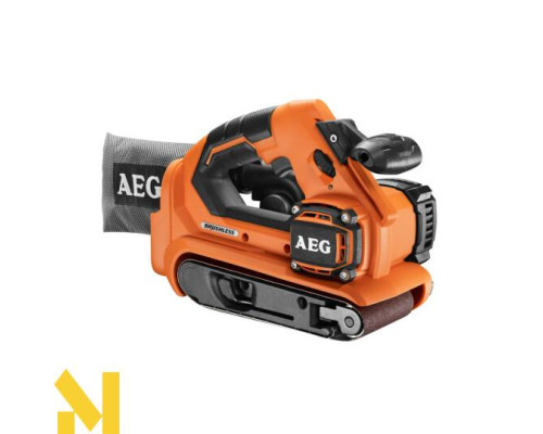 Шліфмашина стрічкова акумуляторна AEG BHBS18-75BL-0 (без АКБ та ЗП)