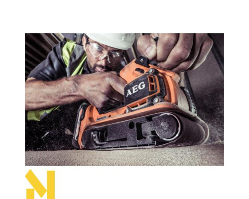 Шліфмашина стрічкова акумуляторна AEG BHBS18-75BL-0 (без АКБ та ЗП)