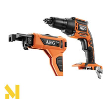 Шуруповерт по гіпсокартону акумуляторний AEG BTS18BL-0KIT1 (без АКБ та ЗП)