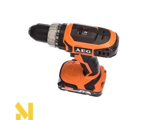 Дриль-шуруповерт аккумуляторний ударний AEG BSB18G3LI-202C