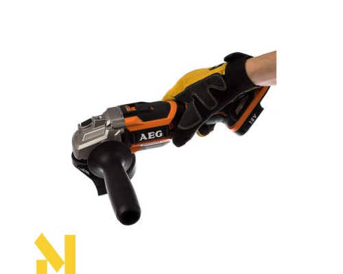 Болгарка (кутова шліфмашина) акумуляторна AEG BEWS18-125BL-0 (без АКБ та ЗП)