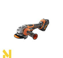 Болгарка (кутова шліфмашина) акумуляторна AEG BEWS18-125BLPX-602C